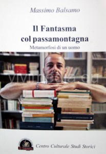 La copertina del romanzo “Il fantasma col passamontagna” di Massimo Balsamo, detenuto dell’ICATT di Eboli