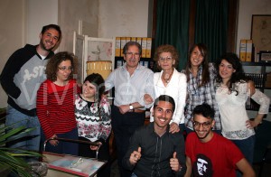 Il connubio tra il gruppo e il CUC in una foto “matrimoniale” con la Presidente Anna Maria Garofalo