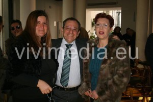 Renato Aliberti con due sostenitrici